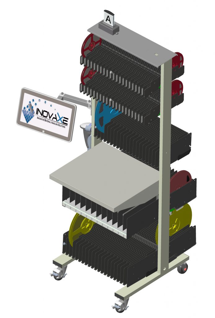 SMT Reel Storage – Inovaxe – Innovative Material Handling Solutions